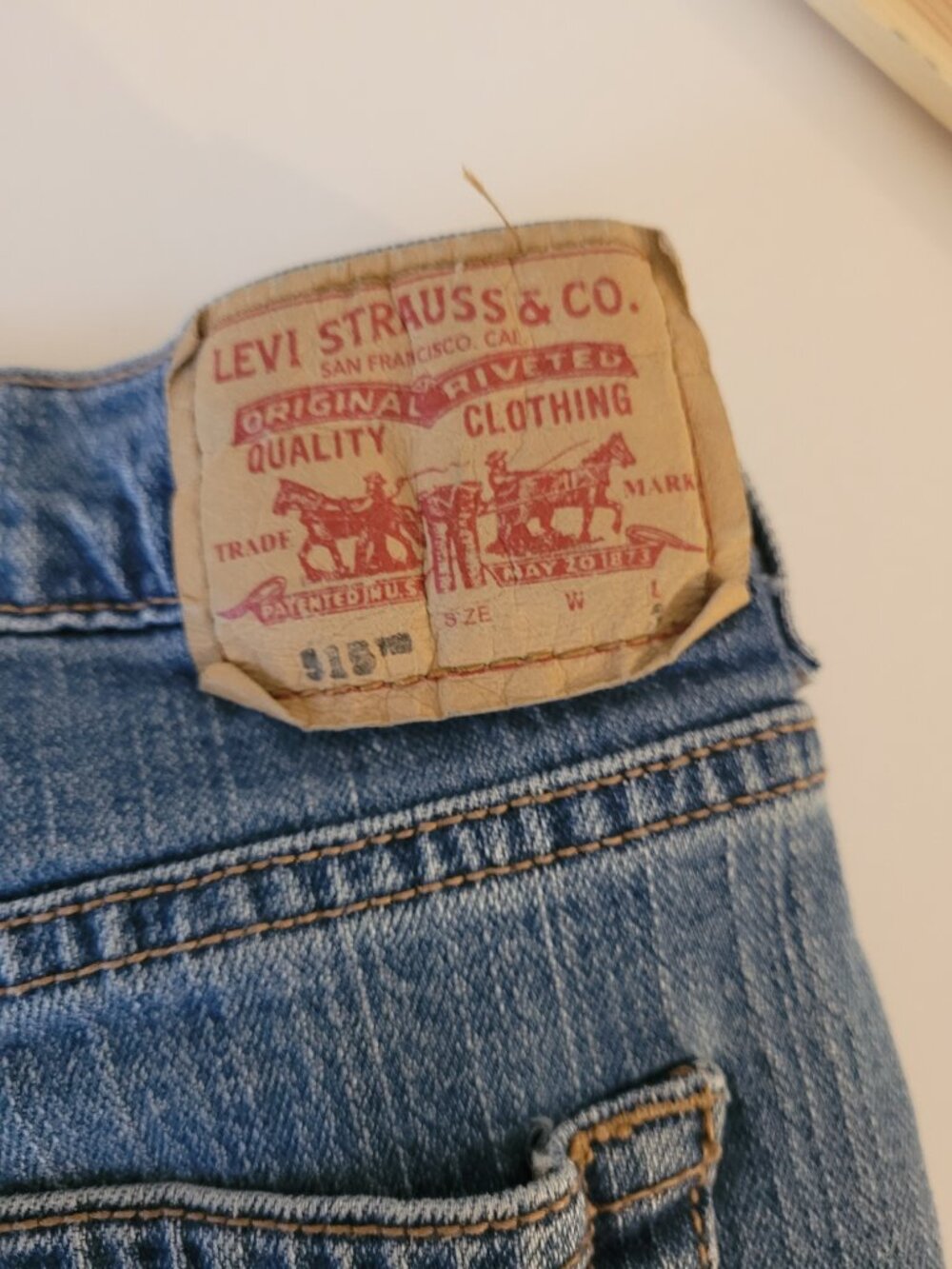 Levi's 515 Blue Jeans Nouveau Boot Cut Size 12